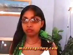 Shy Indian Angel Gives Very Slow Irrumation