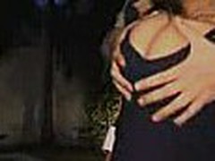 This is a vid of some giant mangos just shaking up and down, side to side, everywhere. This is a sexy ass lady with natural breasts. gotta love em!!